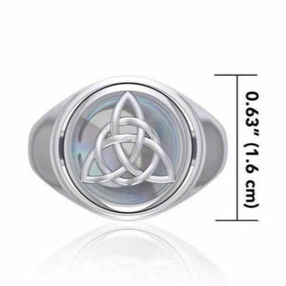 PeterStone: Celtic Triquetra Flip Ring レディースのアクセサリー(リング(指輪))の商品写真