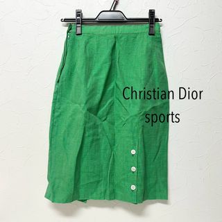 クリスチャンディオール(Christian Dior)の★2417 Christian Dior スポーツ スカート M ヴィンテージ(ひざ丈スカート)