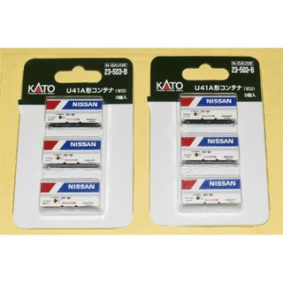 カトー(KATO`)のKATO 　型番23-503-B 【株式会社ゼロU41A形コンテナ3個入】×２個(鉄道模型)