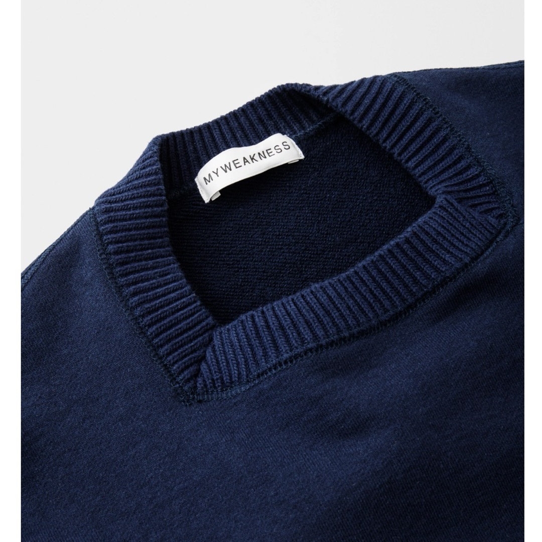 MY WEAKNESS Zoey Sweat ネイビー xs MY WEAKNESS Zoey Sweat ネイビー xs