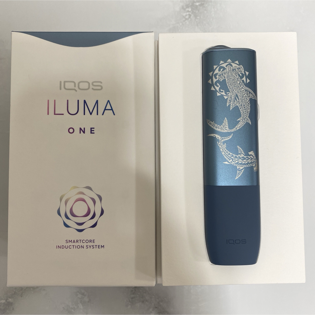 IQOS - iQOS ILUMA ONE イルマワン トライバル シャーク レーザー加工 