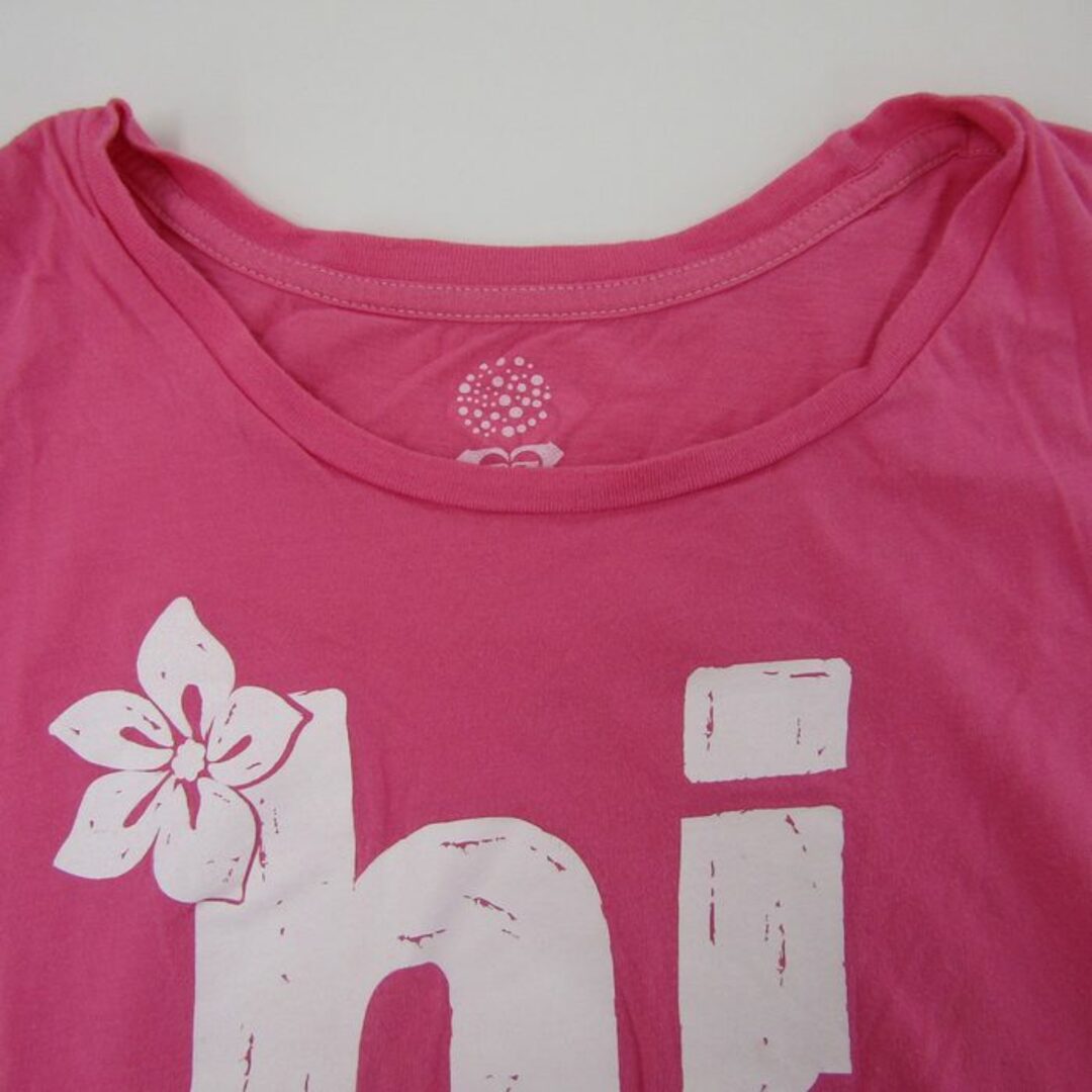 Roxy(ロキシー)のロキシー 半袖Tシャツ グラフィックT スポーツウエア コットン レディース XSサイズ ピンク ROXY レディースのトップス(Tシャツ(半袖/袖なし))の商品写真