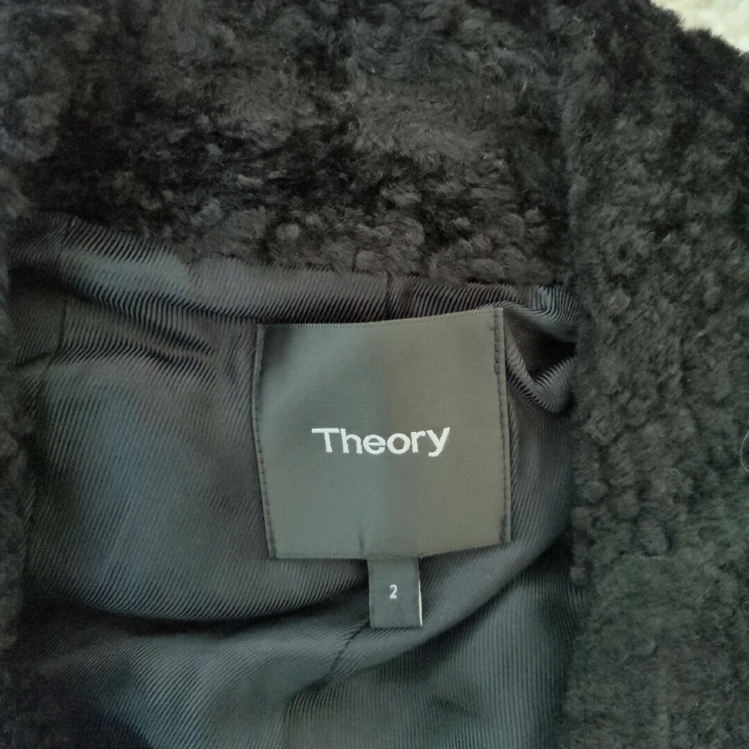 theory(セオリー)の良品 Theory エコファージャケット ライダース 2019年 サイズ2 レディースのジャケット/アウター(ライダースジャケット)の商品写真