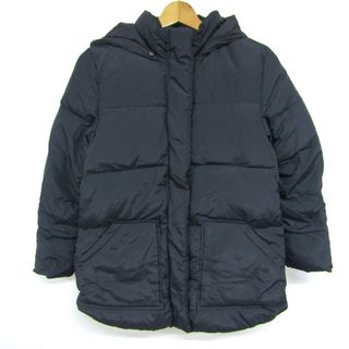 ザラ(ZARA)のザラ ナイロンジャケット ジャンパー 中綿入り アウター キッズ 女の子用 11/12 152cmサイズ ブラック ZARA(ジャケット/上着)