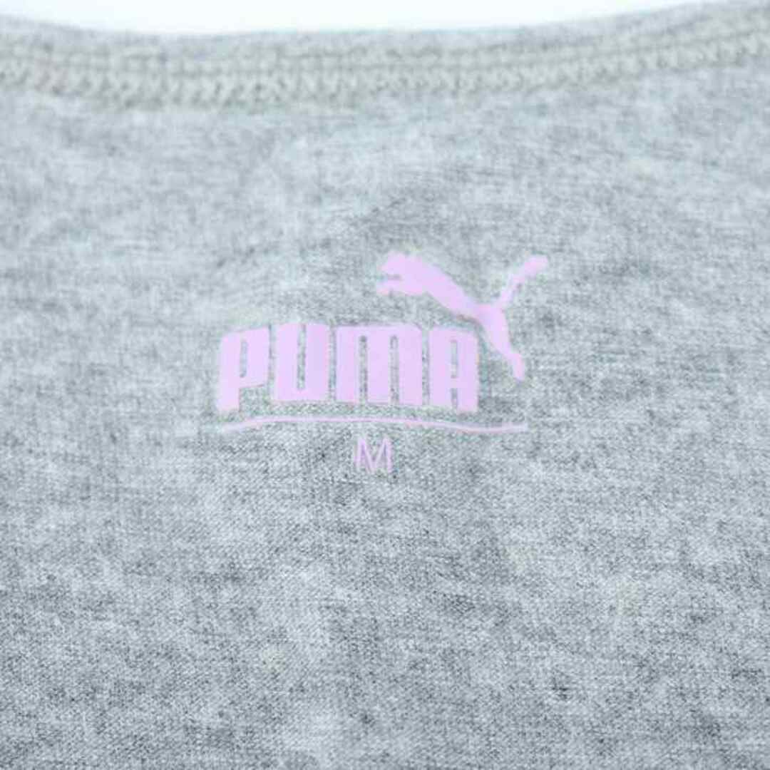 PUMA(プーマ)のプーマ タンクトップ ストレッチ スポーツウエア トップス レディース Mサイズ グレー PUMA レディースのトップス(タンクトップ)の商品写真