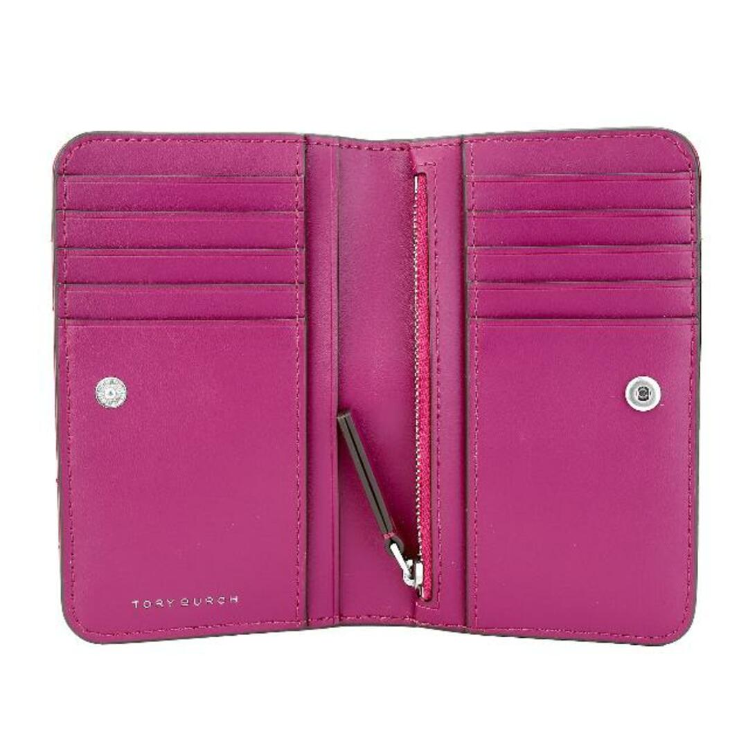 新品 トリーバーチ TORY BURCH 2つ折り財布 ウィラ ソフト 新品 トリーバーチ TORY BURCH 2つ折り財布 ウィラ ソフト
