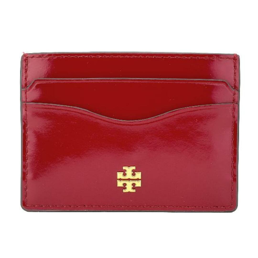 美品 TORY BURCH カードケース フラグメントケース キャメル