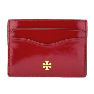 トリーバーチ(Tory Burch)の新品 トリーバーチ TORY BURCH カードケース エマーソン リップスティックレッド(名刺入れ/定期入れ)