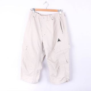 ルコックスポルティフ(le coq sportif)のルコックスポルティフ カーゴパンツ ナイロン ストレッチ 大きいサイズ スポーツ ボトムス メンズ Oサイズ ベージュ le coq sportif(ワークパンツ/カーゴパンツ)