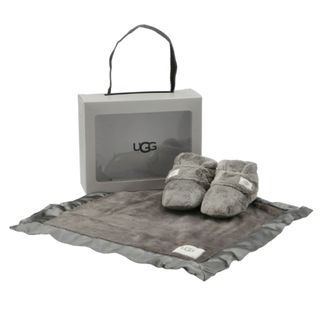 アグ(UGG)のアグ UGG ベビー シューズ＆ブランケット ギフトセット BIXBEE AND LOVEY 1094823 CHRC(おくるみ/ブランケット)