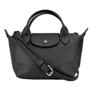 ロンシャン(LONGCHAMP)の新品 ロンシャン LONGCHAMP ハンドバッグ ル プリアージュ エクストラ トップハンドルバッグ XSサイズ ノワール(ハンドバッグ)