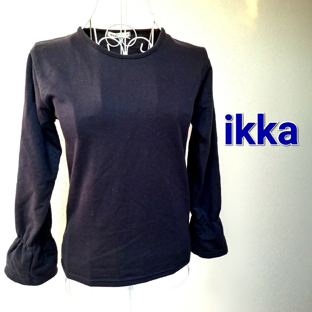 ikka(イッカ)のikka  キャンディースリーブカットソー キッズ/ベビー/マタニティのキッズ服女の子用(90cm~)(Tシャツ/カットソー)の商品写真