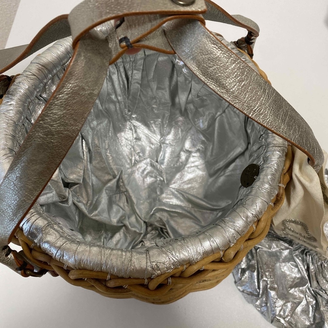 エバゴス　かごバッグ レディースのバッグ(かごバッグ/ストローバッグ)の商品写真
