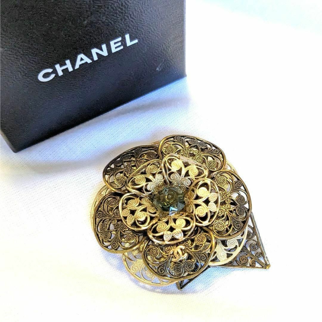CHANEL - CHANEL シャネル カメリア ブローチ ココマーク CHANEL - CHANEL シャネル カメリア ブローチ ココマーク