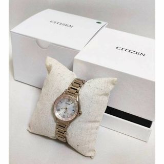 シチズン(CITIZEN)の【美品】CITIZEN XC シチズン クロスシー ピンクゴールド(腕時計)