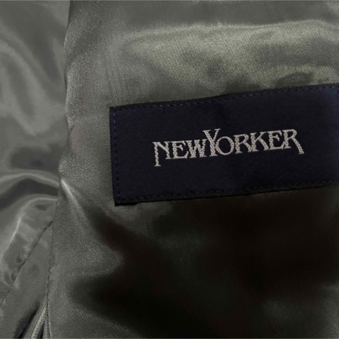 NEWYORKER(ニューヨーカー)の美品！ NEW YORKER Legend ツイードジャケット ヘリンボーン柄 メンズのジャケット/アウター(テーラードジャケット)の商品写真