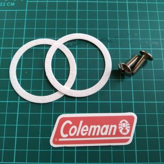 コールマン(Coleman)のコールマン 汎用品/代用品　２バーナー用　セラミックペーパー＆センタースクリュー(ストーブ/コンロ)