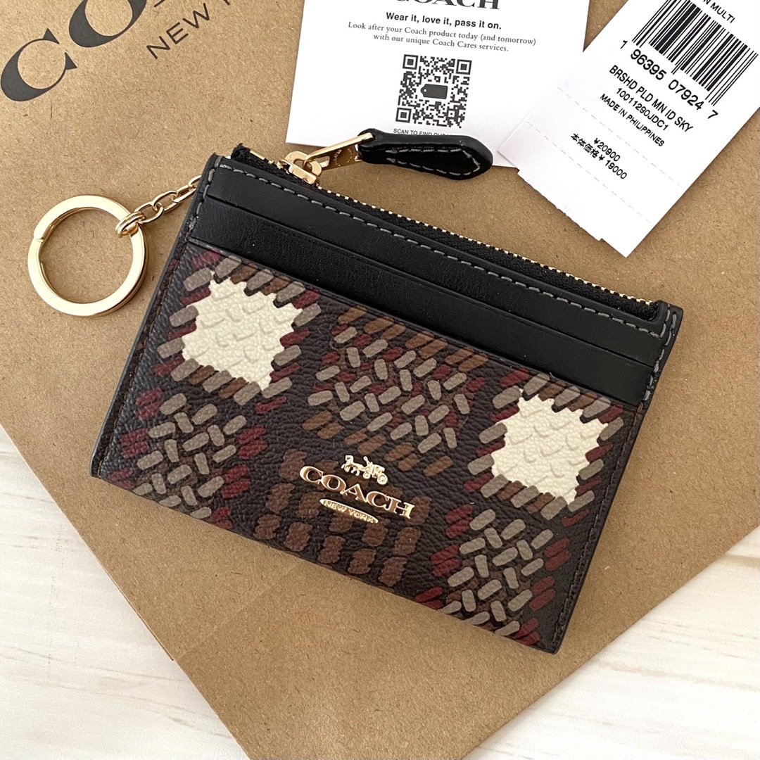 ★ COACH   コインケース   ブラウン  小銭入れ財布