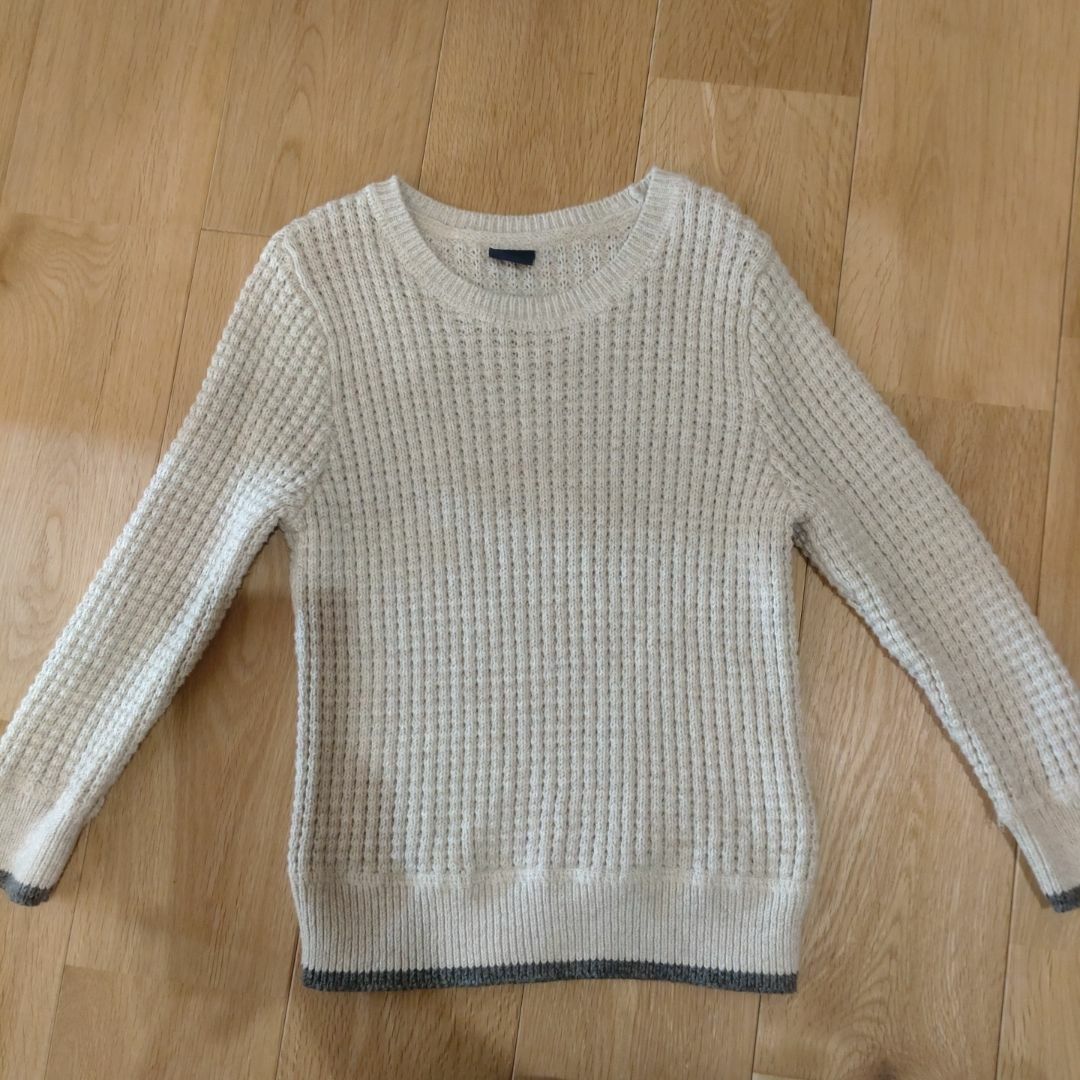 babyGAP(ベビーギャップ)のbabyGap　カッターシャツ　ニット　セット販売　100センチ キッズ/ベビー/マタニティのキッズ服男の子用(90cm~)(ドレス/フォーマル)の商品写真