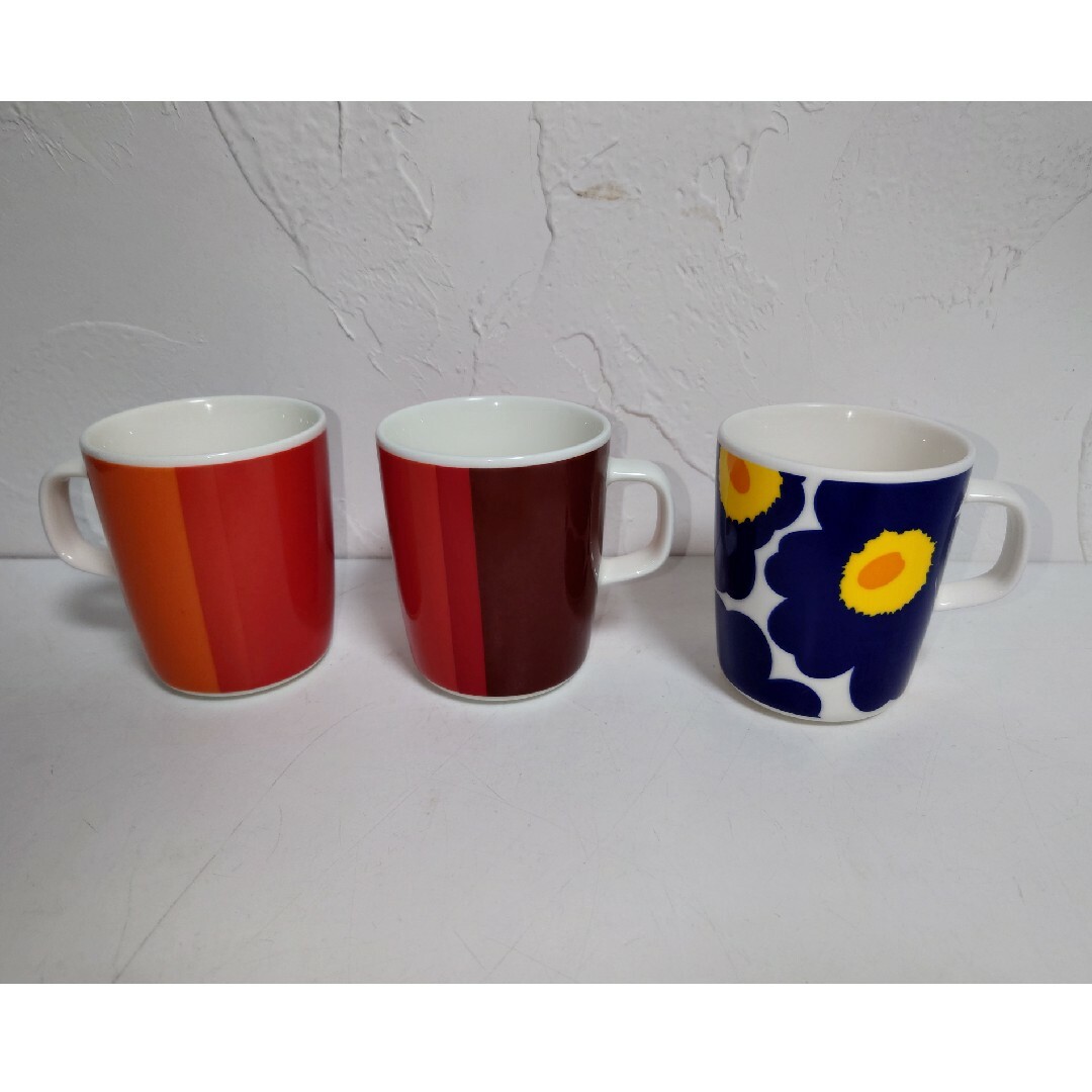 marimekko(マリメッコ)の【3点】マリメッコ marimekko ユニッコ柄 マグカップ コーヒーカップ インテリア/住まい/日用品のキッチン/食器(グラス/カップ)の商品写真