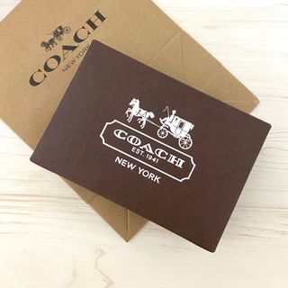 コーチ(COACH)の★新品 COACH コーチ ギフトボックス ラッピング用 ショップ袋(ショップ袋)