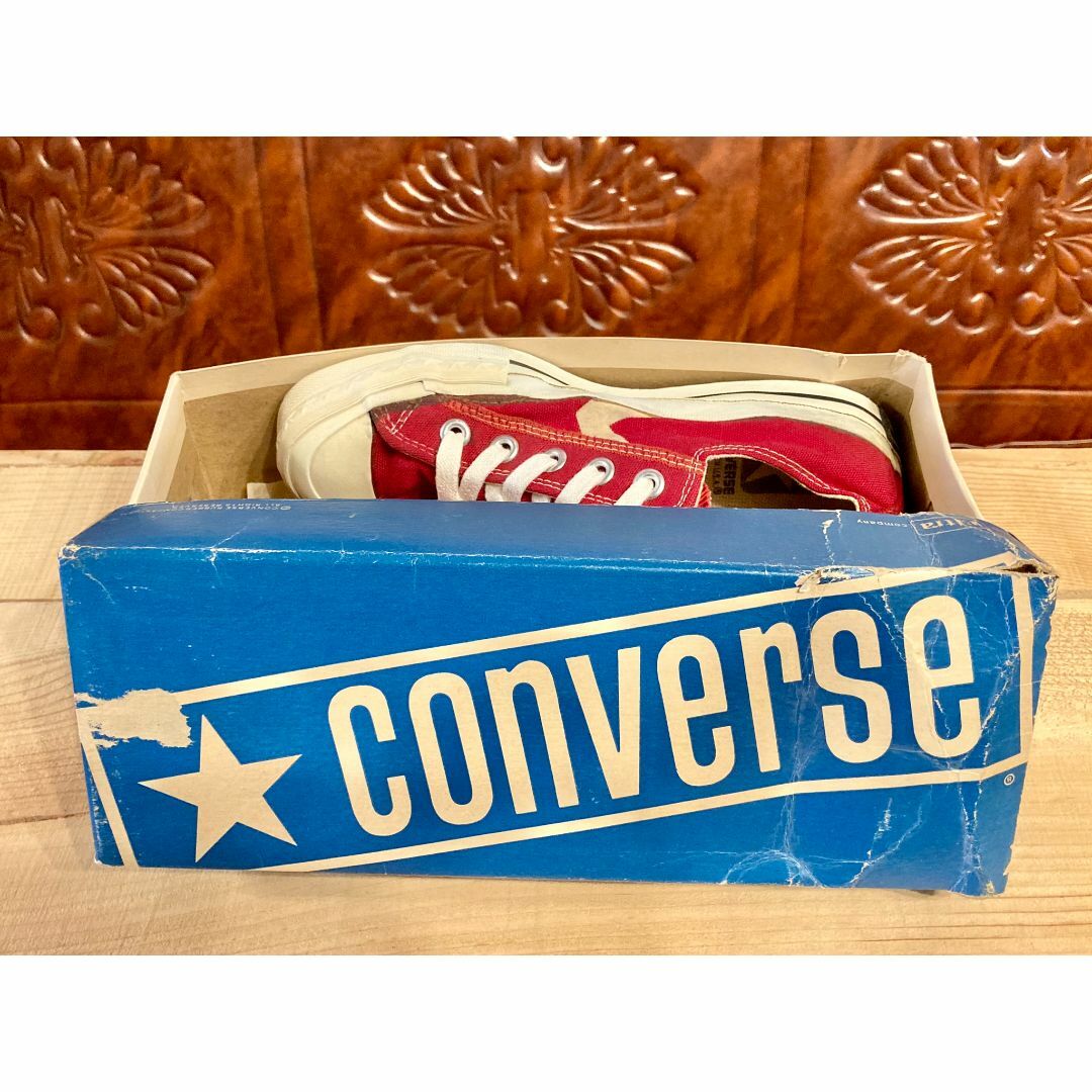 CONVERSE(コンバース)の★70s!USA!希少レア!コンバース CX-PRO 赤白 ビンテージ 239★ レディースの靴/シューズ(スニーカー)の商品写真