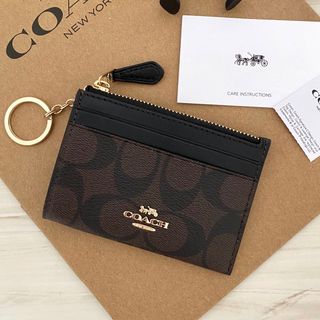 コーチ(COACH)のCOACH   コインケース   ブラック   小銭入れ財布(コインケース)