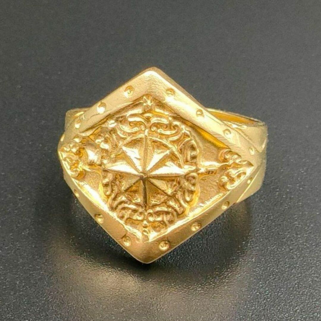 ゴールド　カラー　指輪　リング　フリーサイズ　ターキッシュアクセサリー　トルコ レディースのアクセサリー(リング(指輪))の商品写真