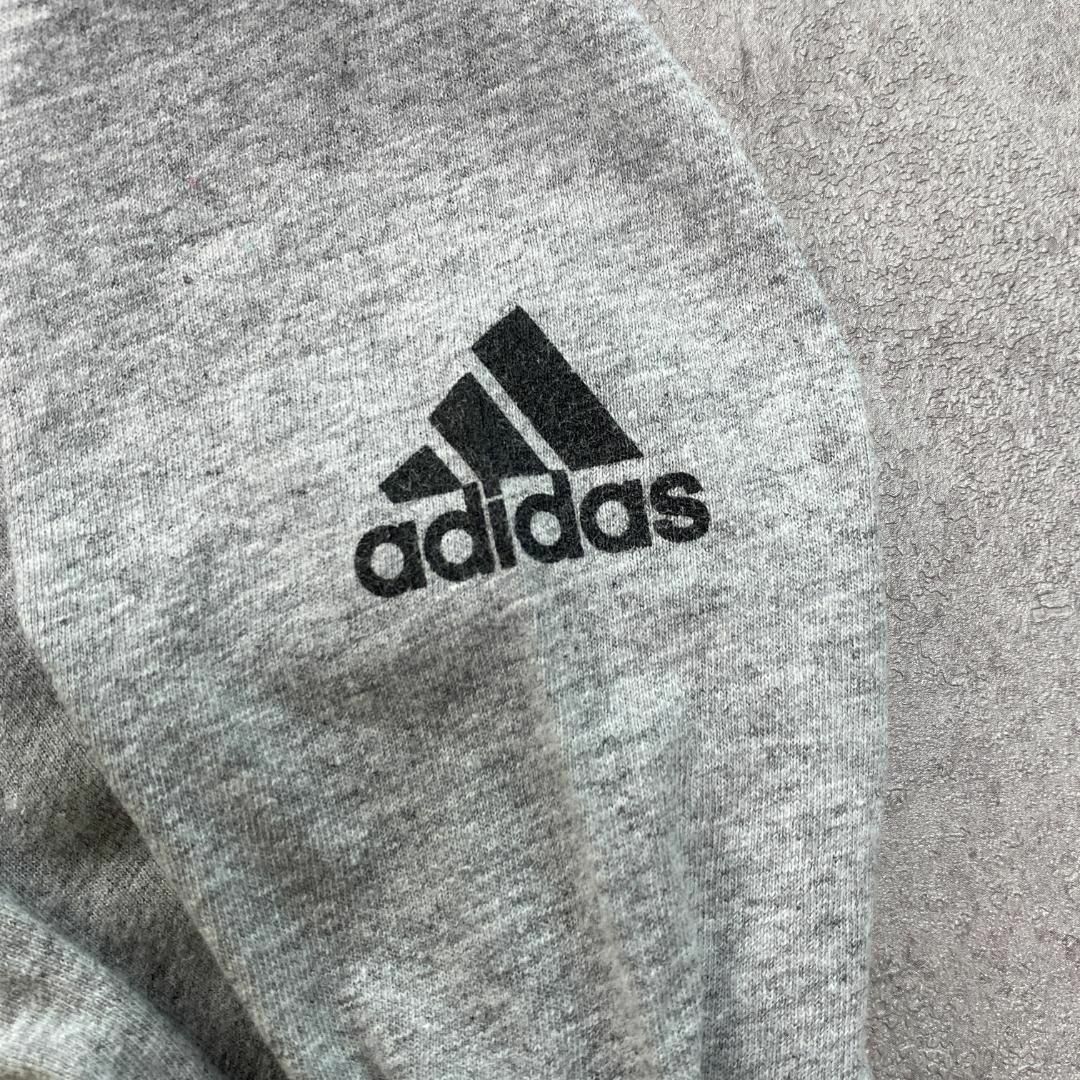 adidas(アディダス)のadidas　アディダス　CARMEL PADRES　ロンT　古着　杢グレー　M メンズのトップス(Tシャツ/カットソー(七分/長袖))の商品写真