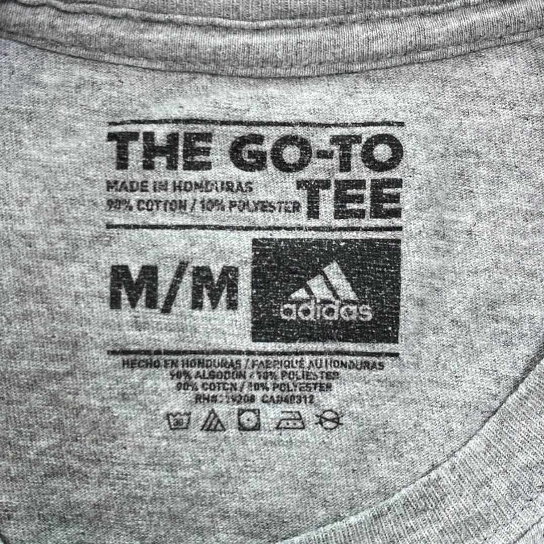 adidas(アディダス)のadidas　アディダス　CARMEL PADRES　ロンT　古着　杢グレー　M メンズのトップス(Tシャツ/カットソー(七分/長袖))の商品写真