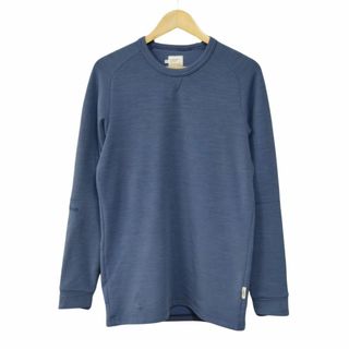 ノローナ NORRONA skibotn Crew Neck M's シーボットン クルー ネック メンズ S アウトドア ウェア 長袖 ミドルレイヤー(Tシャツ/カットソー(七分/長袖))