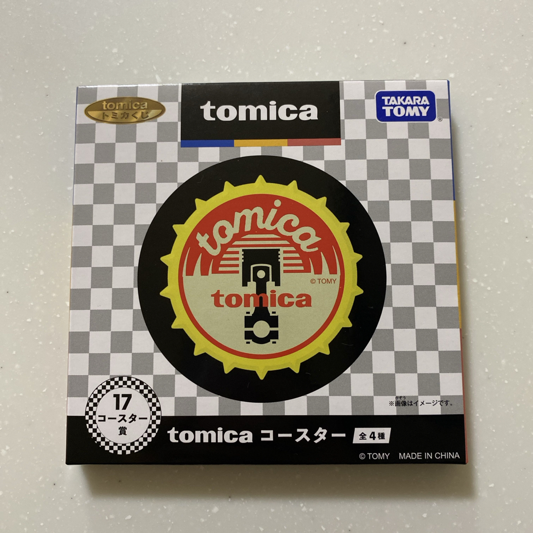 Takara Tomy(タカラトミー)のトミカくじ　コースター インテリア/住まい/日用品のキッチン/食器(テーブル用品)の商品写真