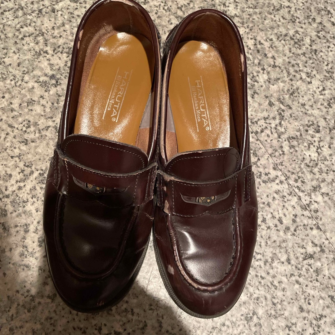 HARUTA(ハルタ)のコインローファー　ダークブラウン レディースの靴/シューズ(ローファー/革靴)の商品写真