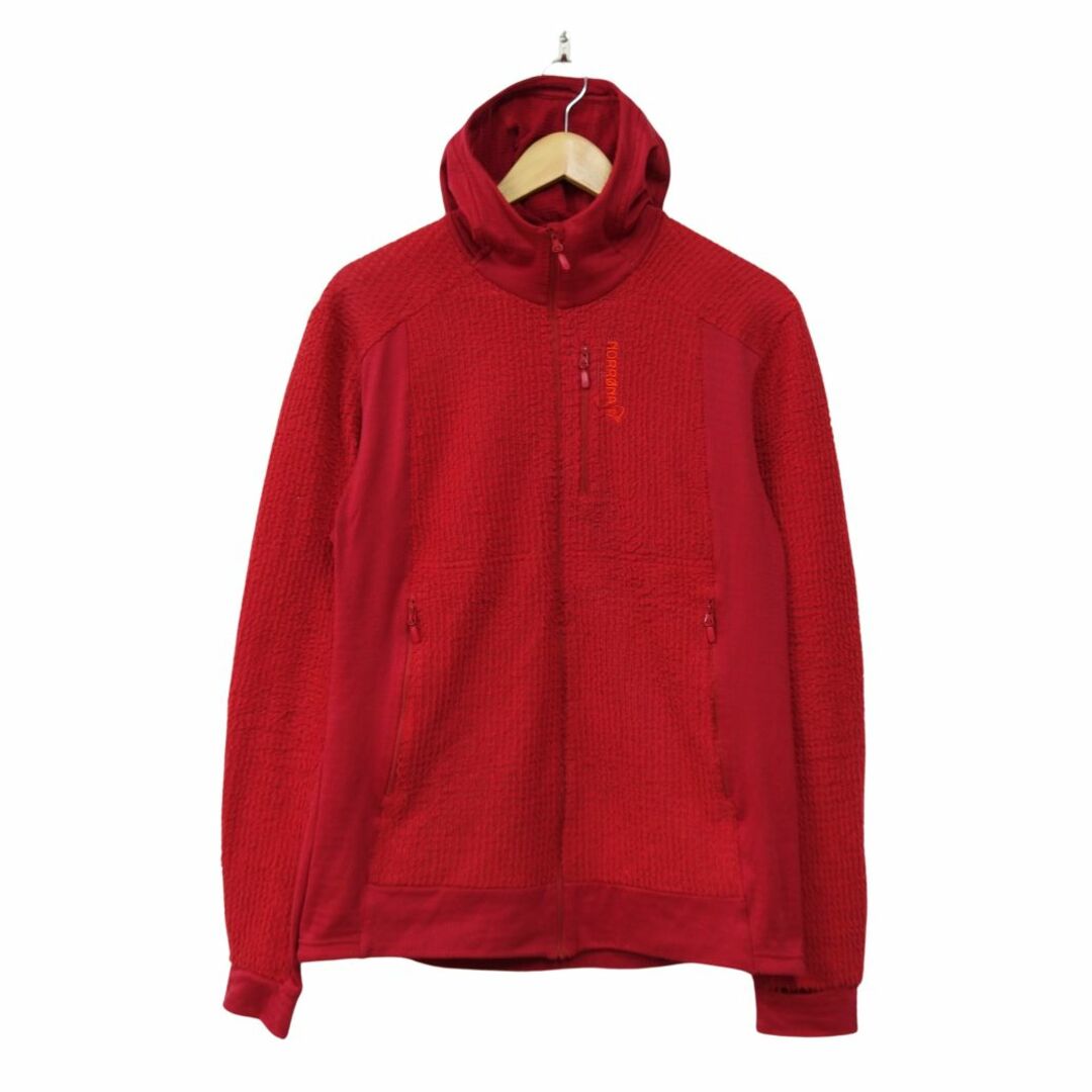 ノローナ NORRONA ofoten Alpha Raw Zip Hoodie ロフォテンアルファロージップフーディ メンズM 登山 ウェア アウトドア約47cm袖丈