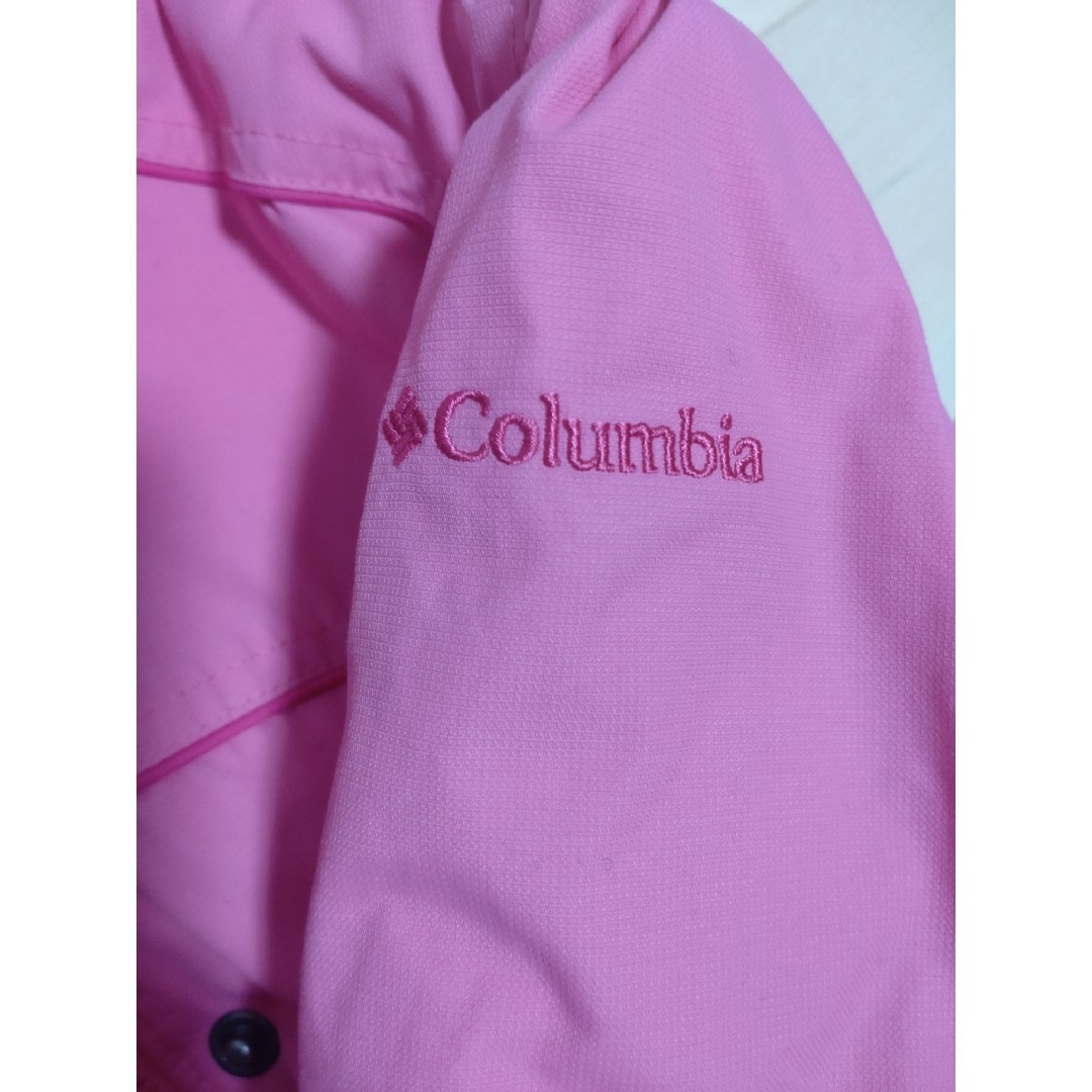 Columbia(コロンビア)のコロンビア　キッズピンクスキーウェア上下　120 キッズ/ベビー/マタニティのキッズ服女の子用(90cm~)(その他)の商品写真