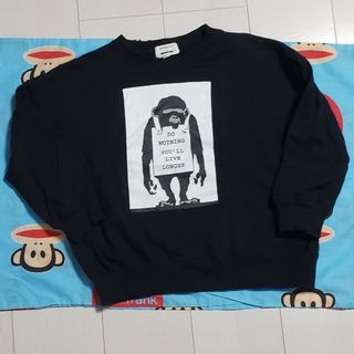 マーキーズ(MARKEY'S)の【中古】 バンクシー 長袖 130 黒(Tシャツ/カットソー)