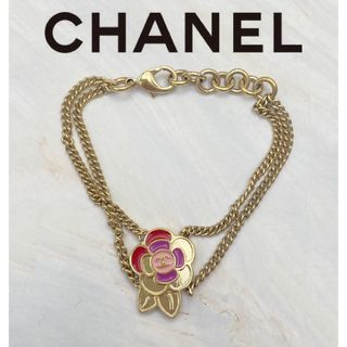 シャネル(CHANEL)のCHANEL シャネル　ビンテージクラシック　カメリア　ブレスレット(ブレスレット/バングル)