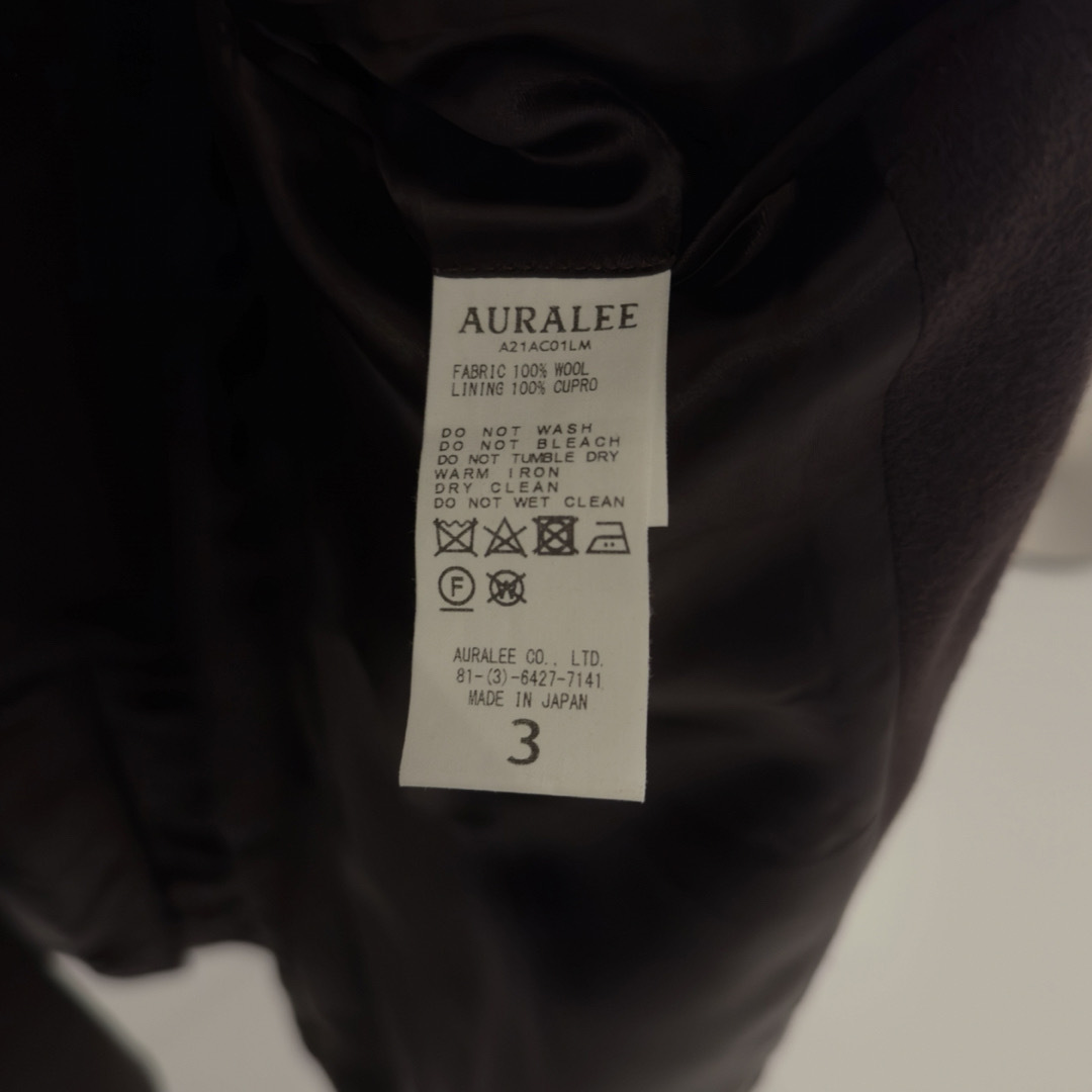 AURALEE(オーラリー)のAURALEE  チェスターコート メンズのジャケット/アウター(チェスターコート)の商品写真