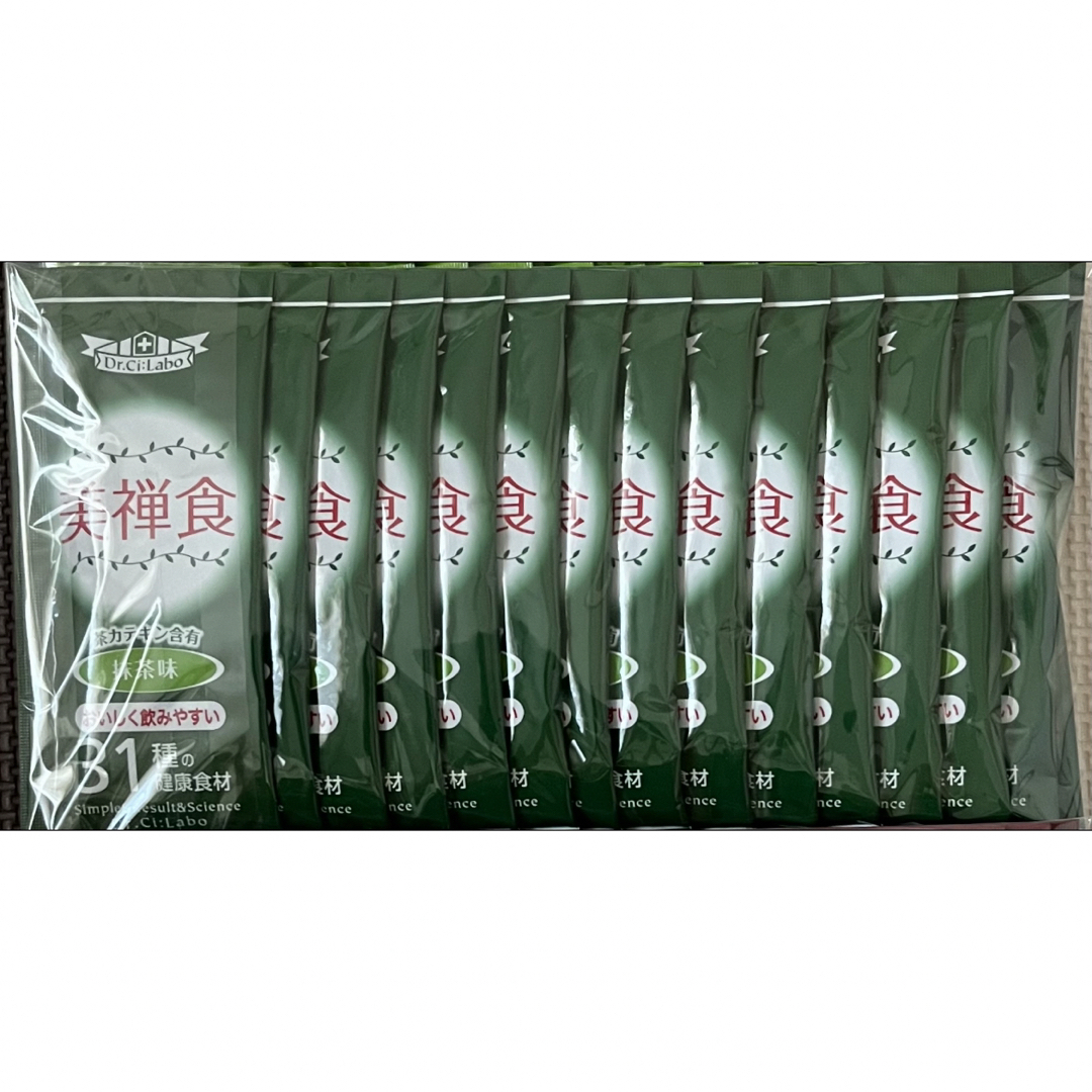 ドクターシーラボ　美禅食　抹茶味 60包　ダイエット コスメ/美容のダイエット(ダイエット食品)の商品写真
