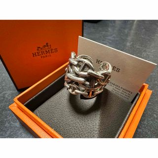 エルメス(Hermes)のHERMES エルメス　シェーヌダンクル アンシェネ リング 57号(リング(指輪))