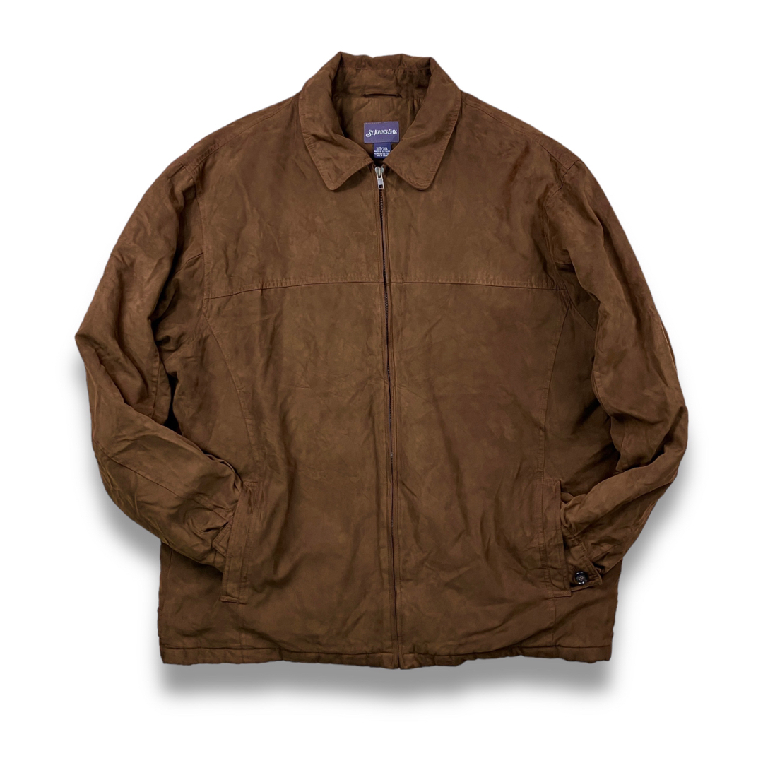 GAP - 00s ST JOHN'S BAY フェイクスエード中綿ジャケット GAP - 00s ST JOHN'S BAY フェイクスエード中綿ジャケット