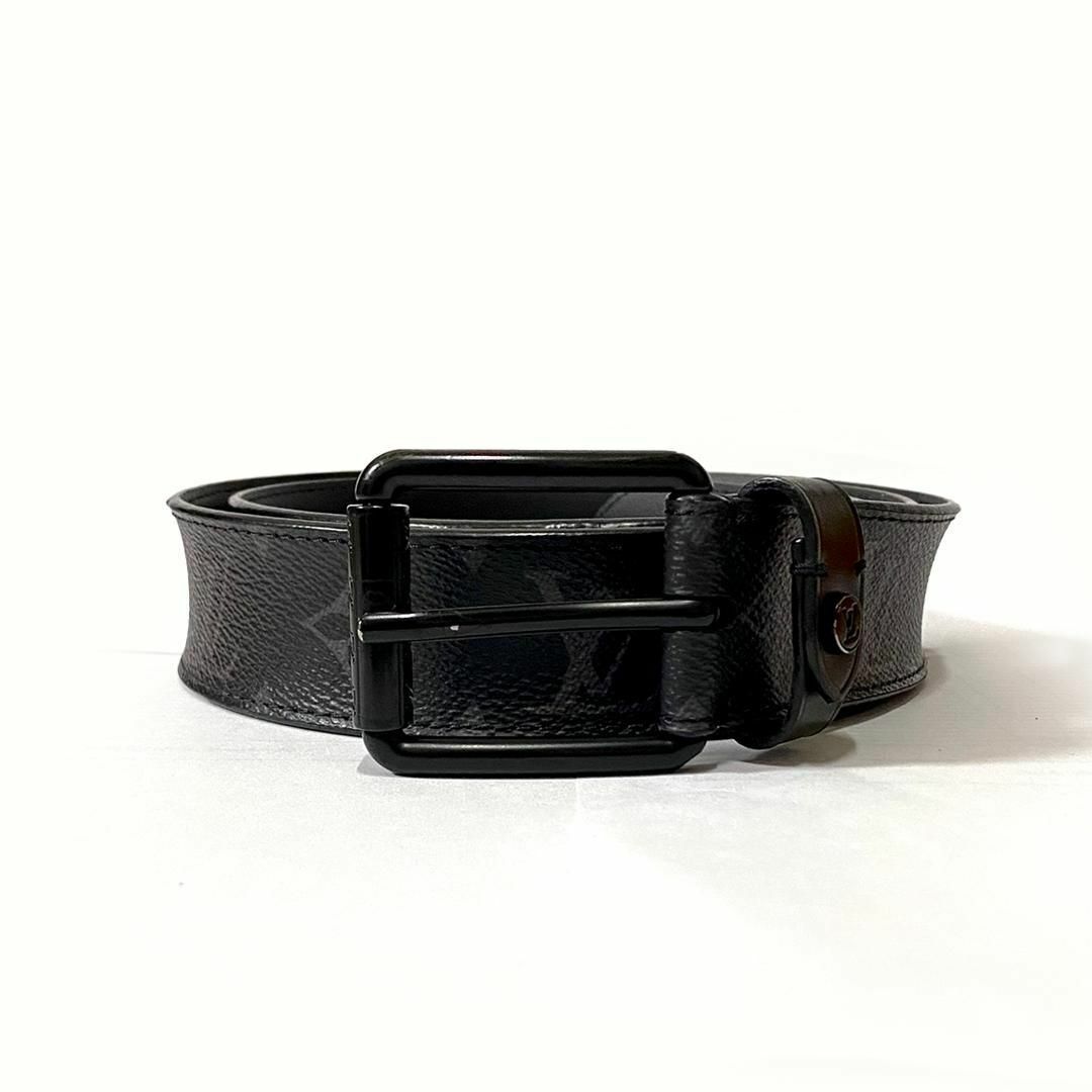 Louis Vuitton ルイヴィトン モノグラムベルト ブラック メンズ Louis Vuitton ルイヴィトン モノグラムベルト ブラック メンズ