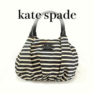 ケイトスペードニューヨーク(kate spade new york)のkate spade　ケイトスペード　トートバッグ　ハンドバッグ　ボーダー柄(ハンドバッグ)