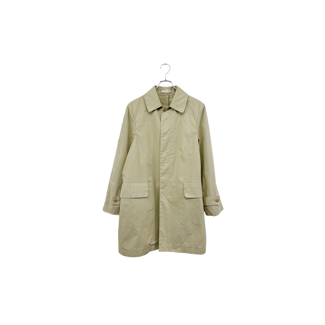 383838 soutien collar coat ステンカラーコート ベイクルーズ ベージュ ヴィンテージ 単品 6 メンズのジャケット/アウター(ステンカラーコート)の商品写真