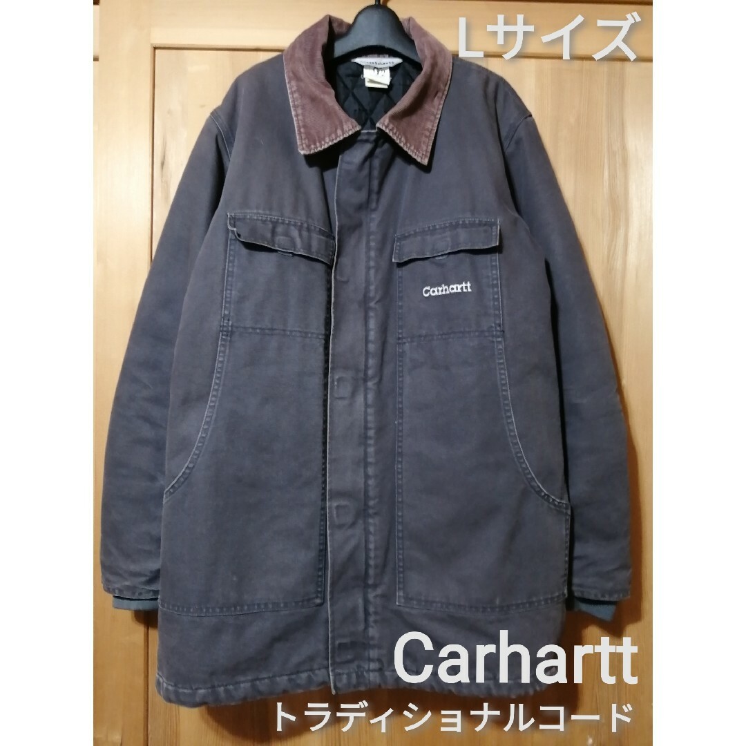 carhartt(カーハート)のCarhartt　Lサイズ　トラディショナルコート　チャコール メンズのジャケット/アウター(その他)の商品写真