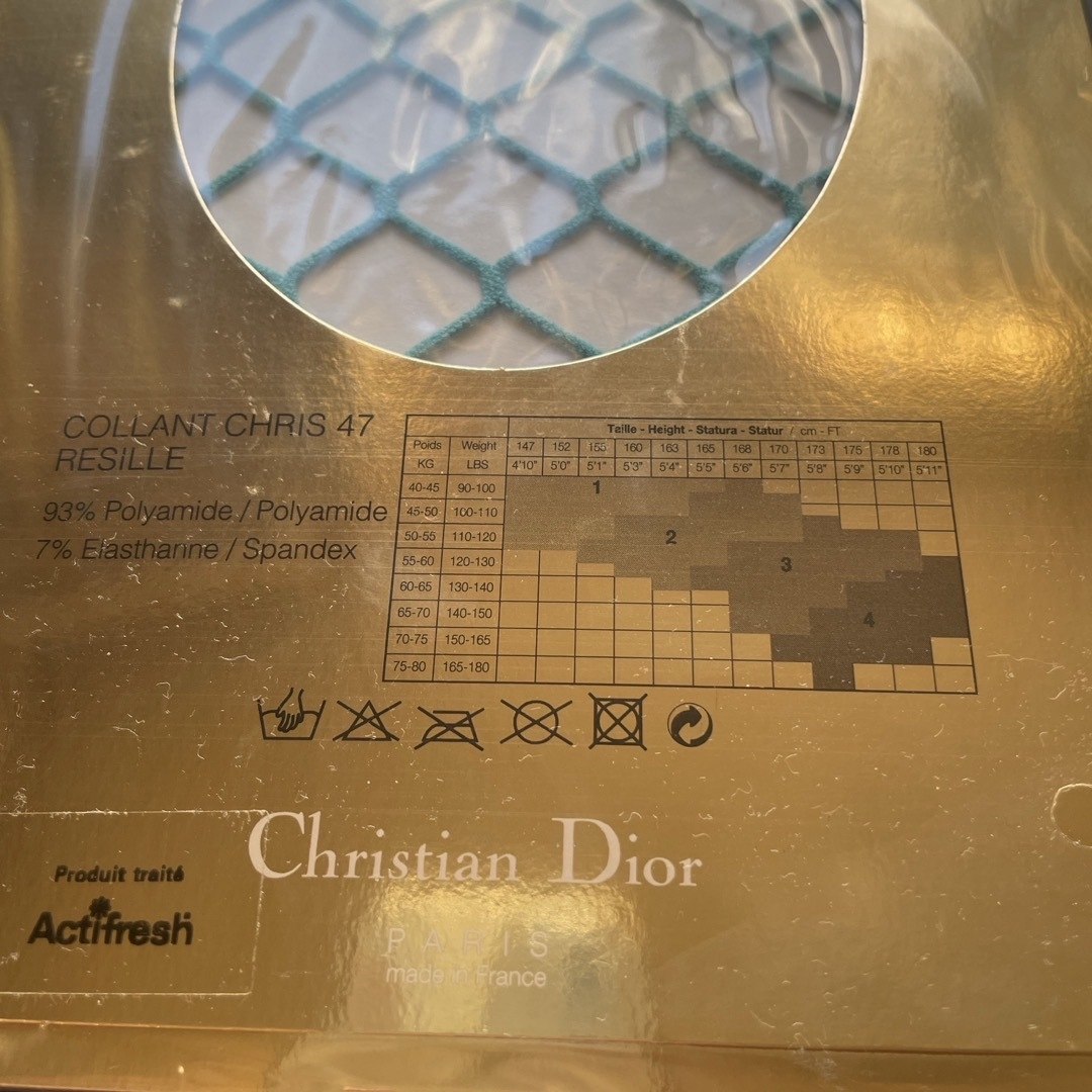 Christian Dior(クリスチャンディオール)のChristian Dior網タイツ レディースのレッグウェア(タイツ/ストッキング)の商品写真