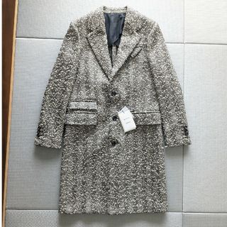 ボッテガヴェネタ(Bottega Veneta)の新品タグ付き BOTTEGA VENETA イタリア製 チェスターコート 未使用(チェスターコート)