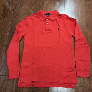 ポロラルフローレン(POLO RALPH LAUREN)のPOLO RALPH LAUREN ロゴ ポロシャツ 長袖 150(Tシャツ/カットソー)