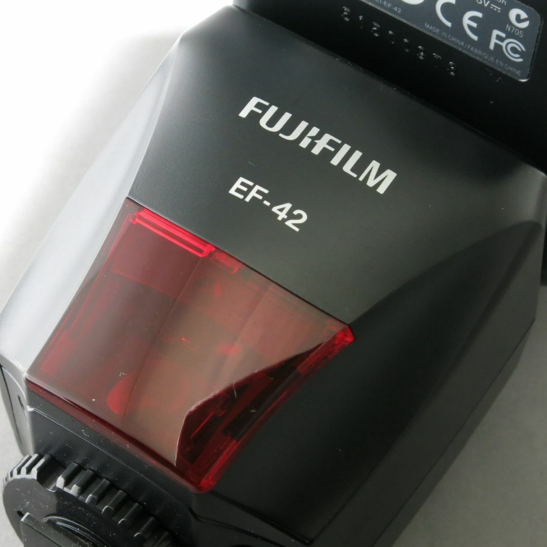 富士フイルム(フジフイルム)のフジフイルム　EF-42 ストロボ スマホ/家電/カメラのカメラ(ストロボ/照明)の商品写真