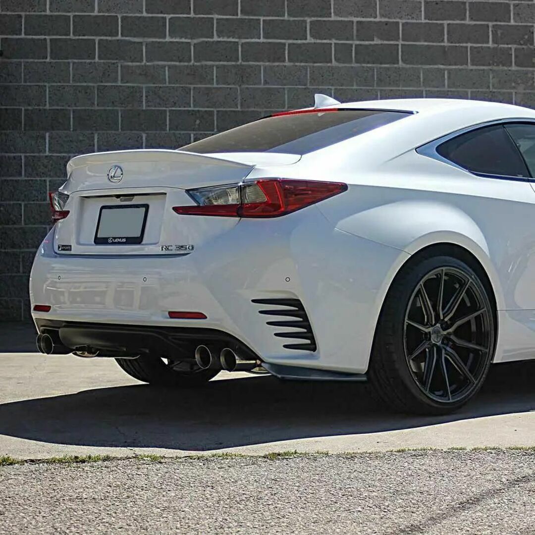 レクサス RC RCF リアアンダーカナード リアカナードスポイラー 黒 | フリマアプリ ラクマ レクサス RC RCF リアアンダーカナード リアカナードスポイラー 黒 | フリマアプリ ラクマ